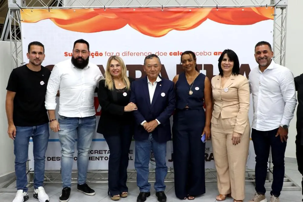 Jandira inicia Campanha do Agasalho 2026 