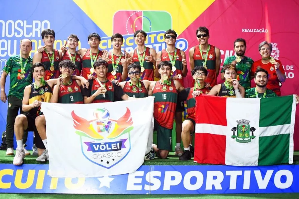 Vôlei masculino assegura títulos no Circuito Esportivo da Cidade de São Paulo